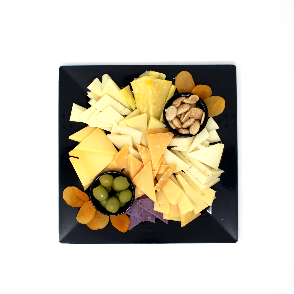 Assorted Sliced Cheese Tray to go Paso Robles - Curedandcultivated