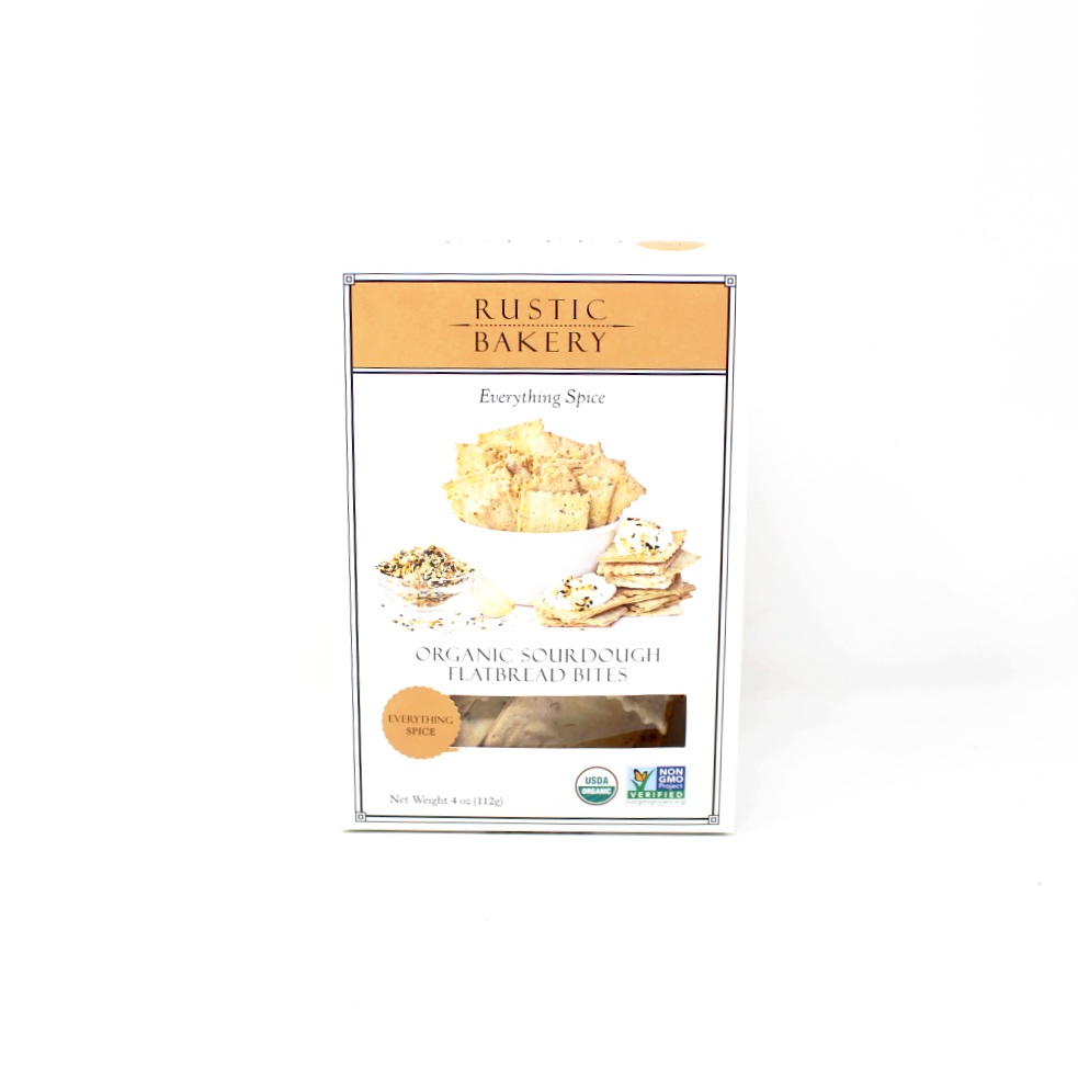 Rustic Bakery Everything Spice Crackers - Curedandcultivated