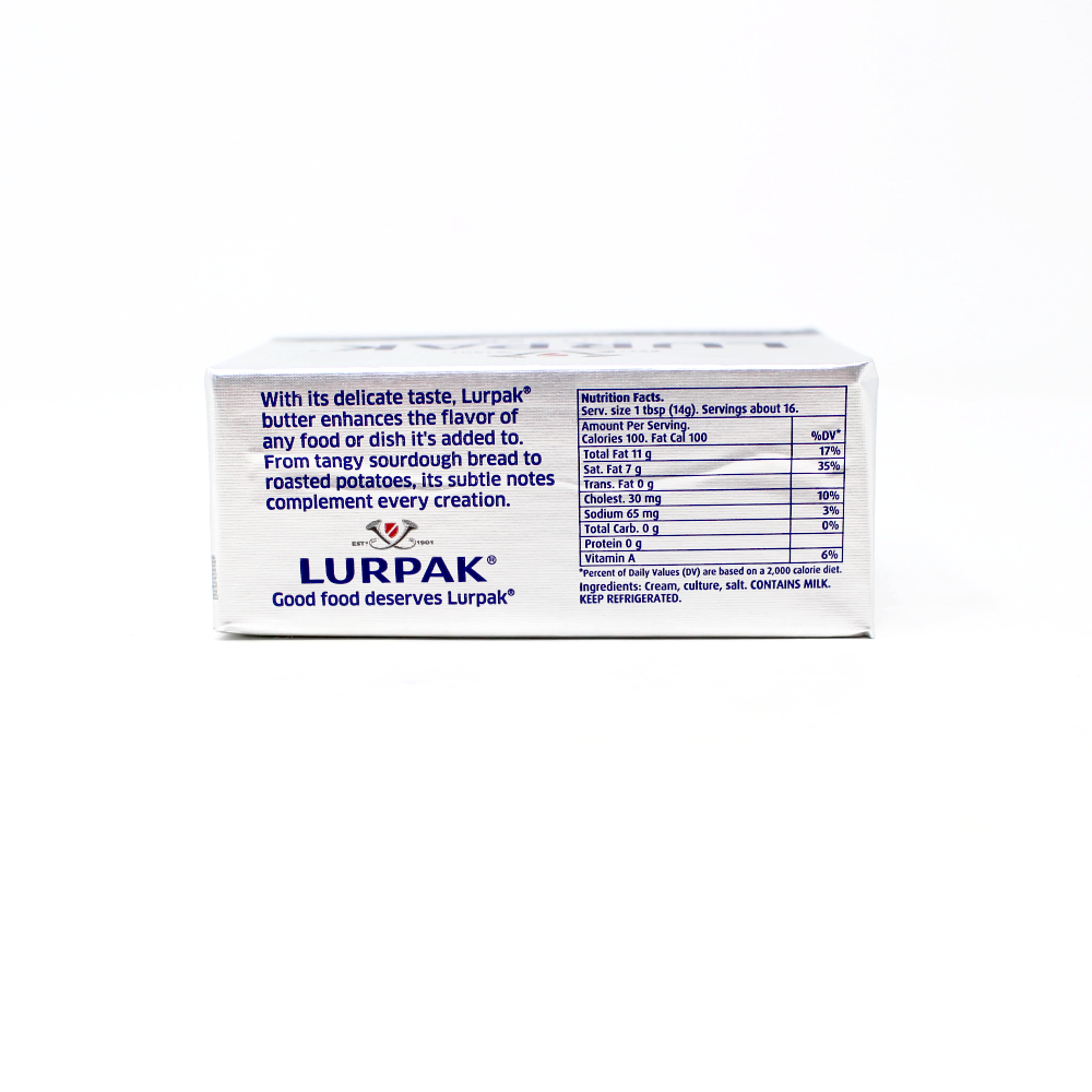 Lurpak Salted Danish Butter - Curedandcultivated