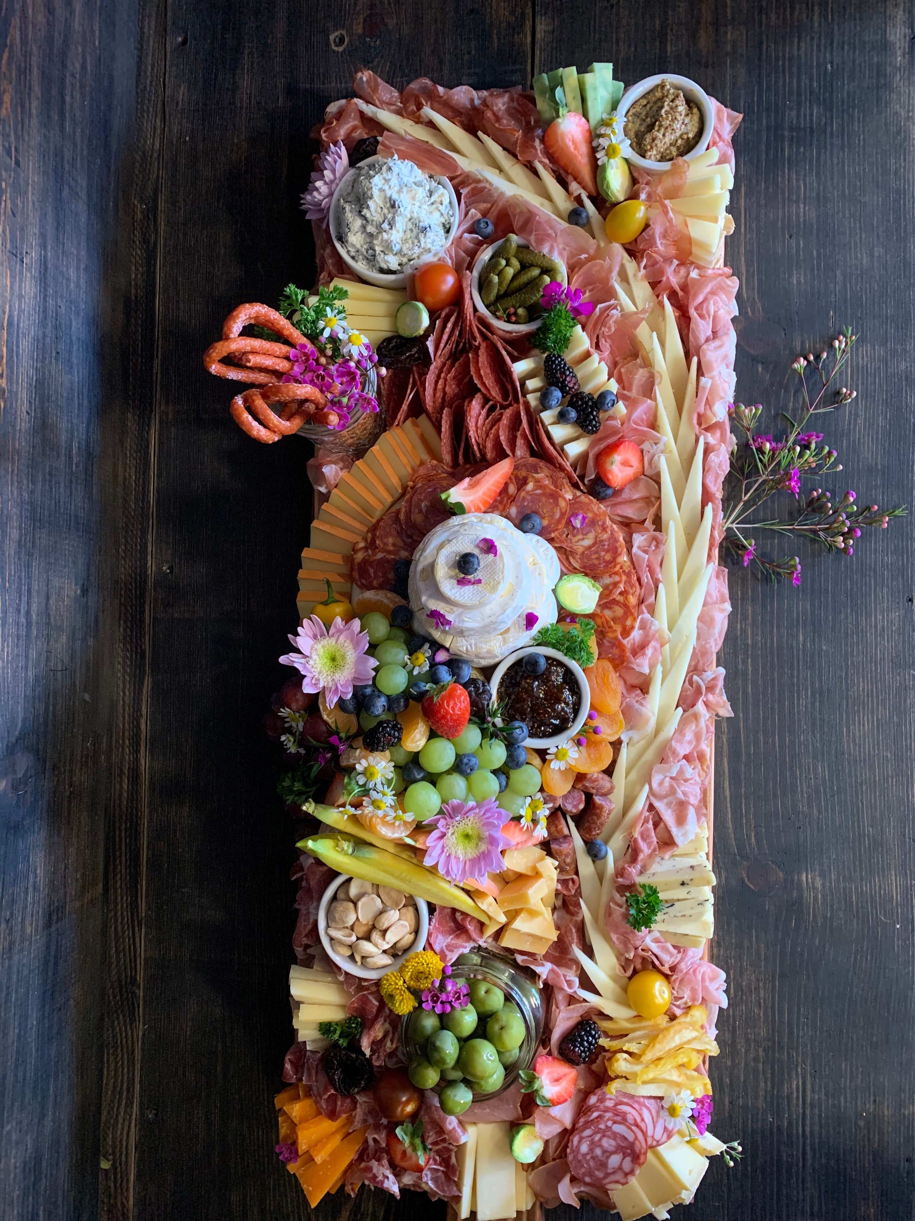 Cheese and Charcuterie Grazing Boards Paso Robles - Curedandcultivated