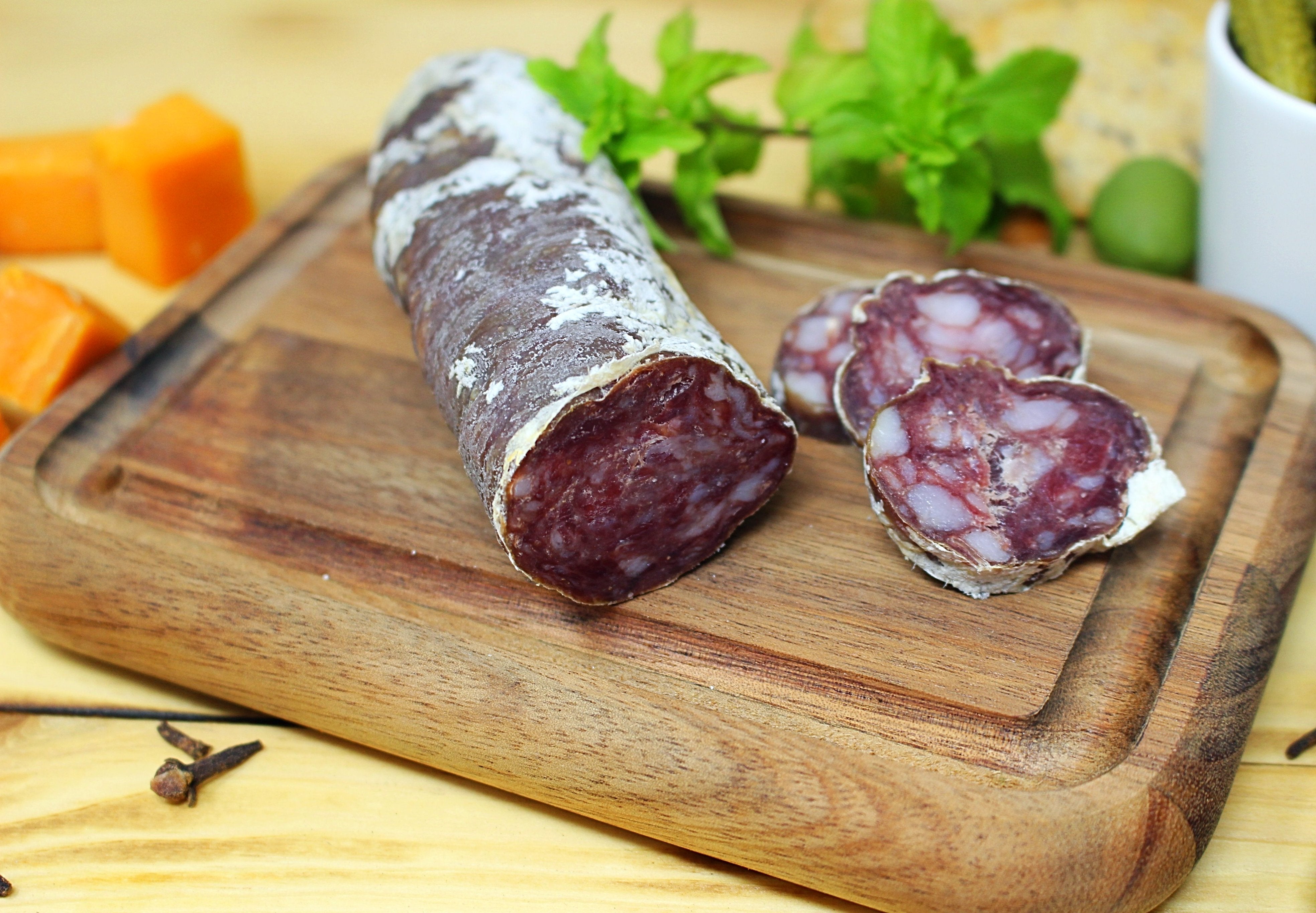 Venison & Berkshire Salami - Curedandcultivated