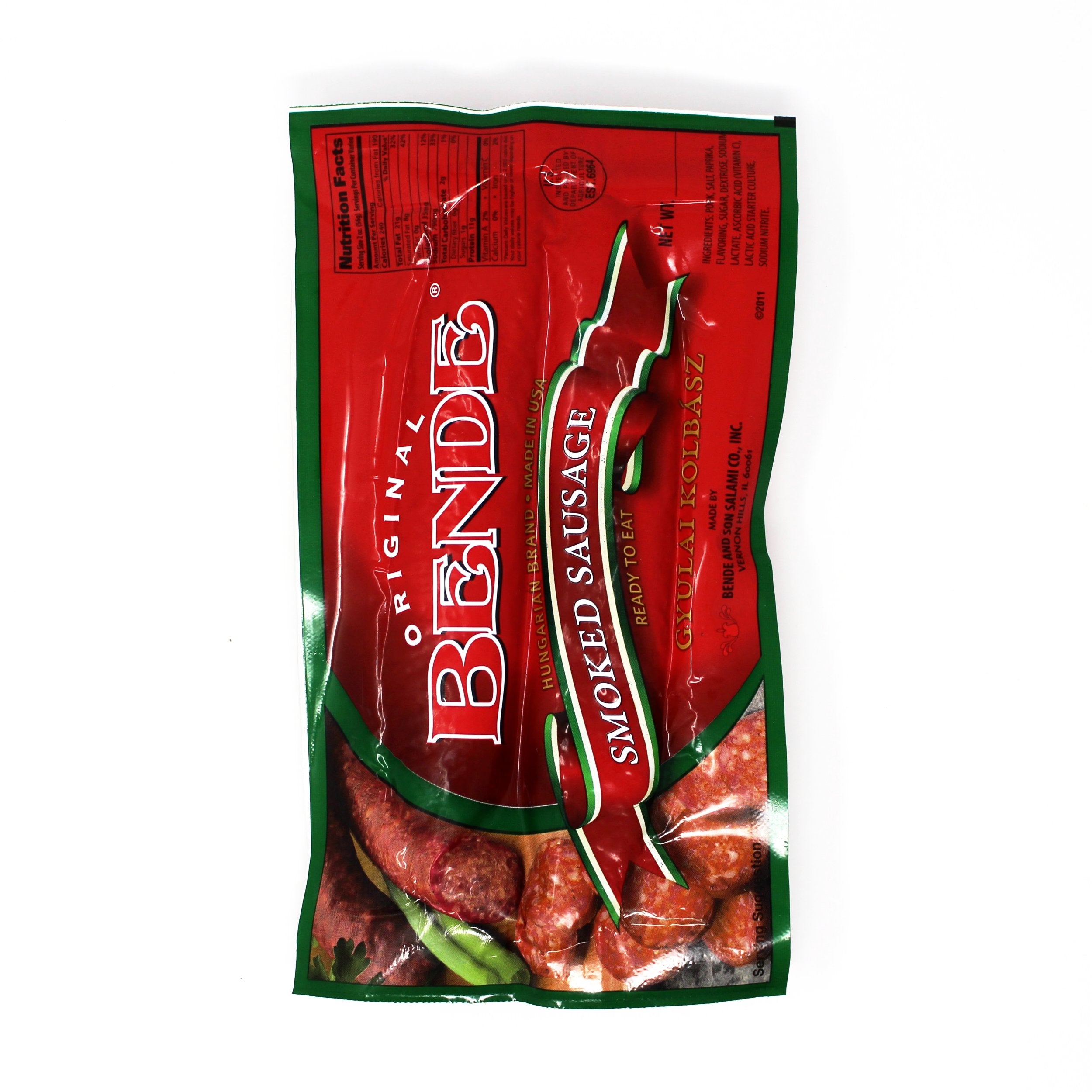 Hungarian Smoked Sauage "Gyulay Kolbasz" by Bende - Curedandcultivated