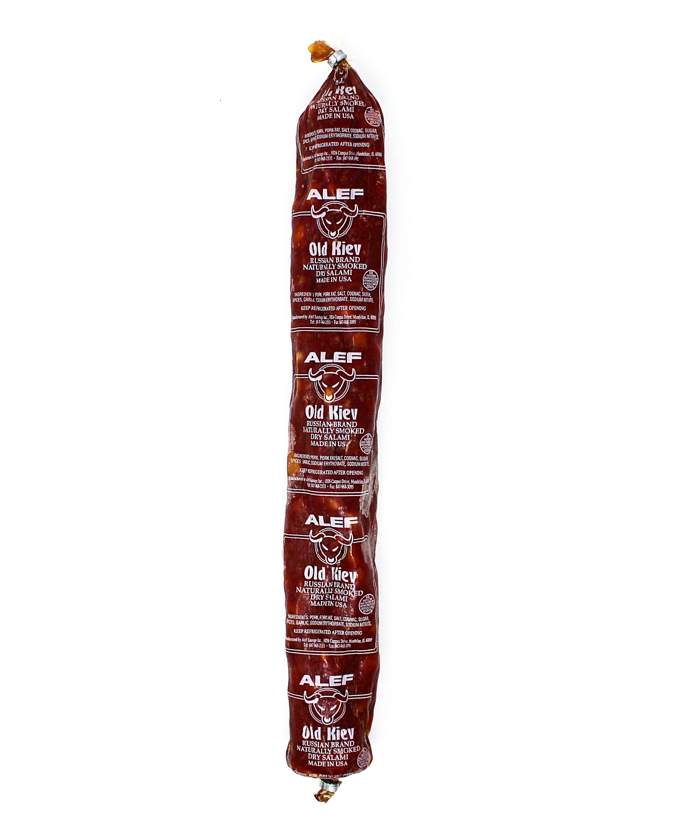 Old Kiev Dry Salami by Alef - Curedandcultivated
