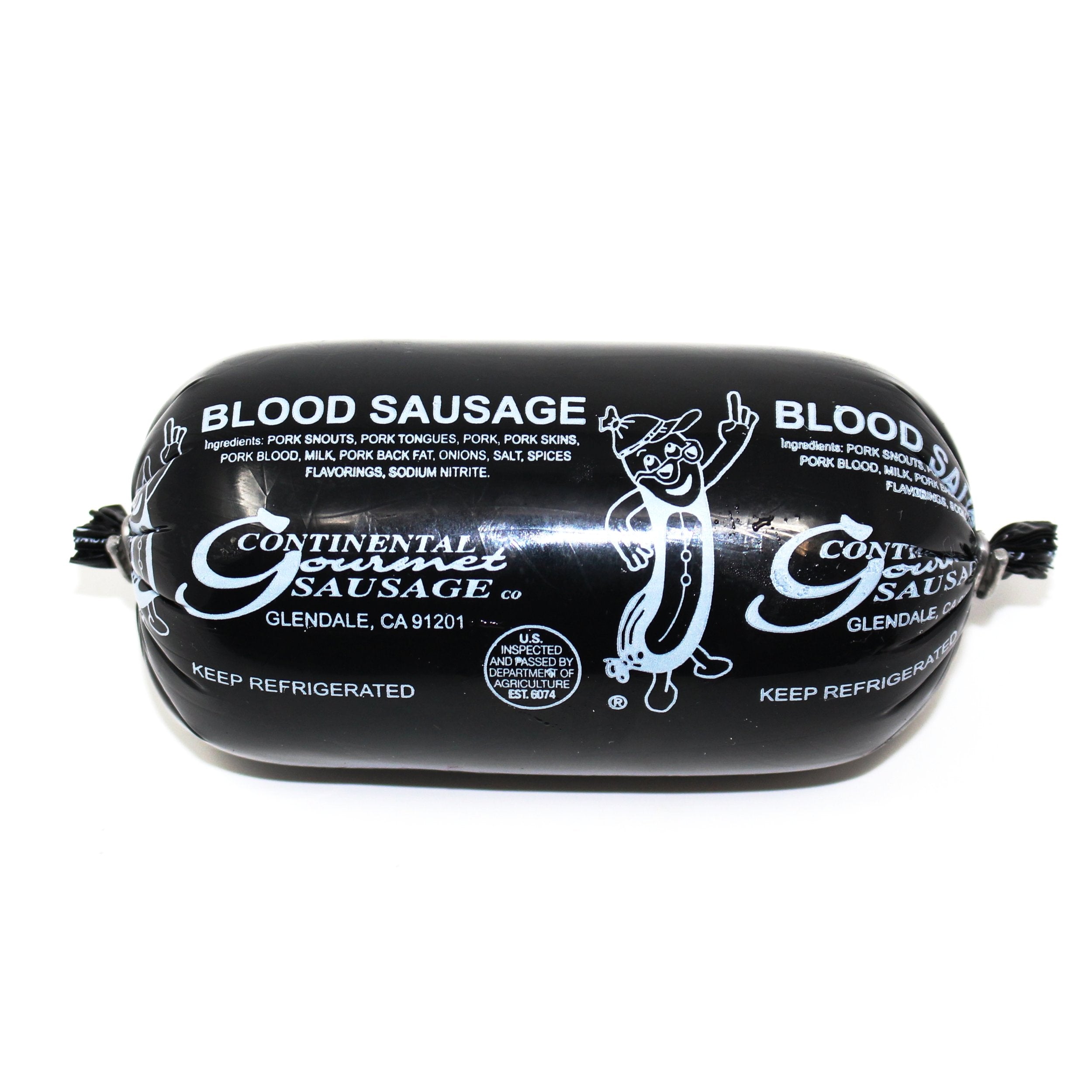 Continental Gourmet Sausage German Blood Sausage Paso Robles - Curedandcultivated