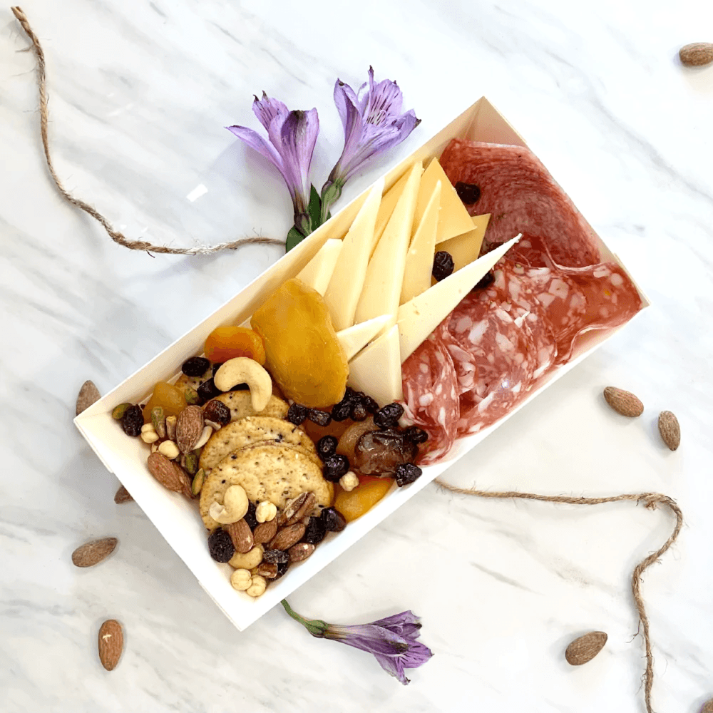 Cheese and Charcuterie Individual Grazing Box Paso Robles - Curedandcultivated