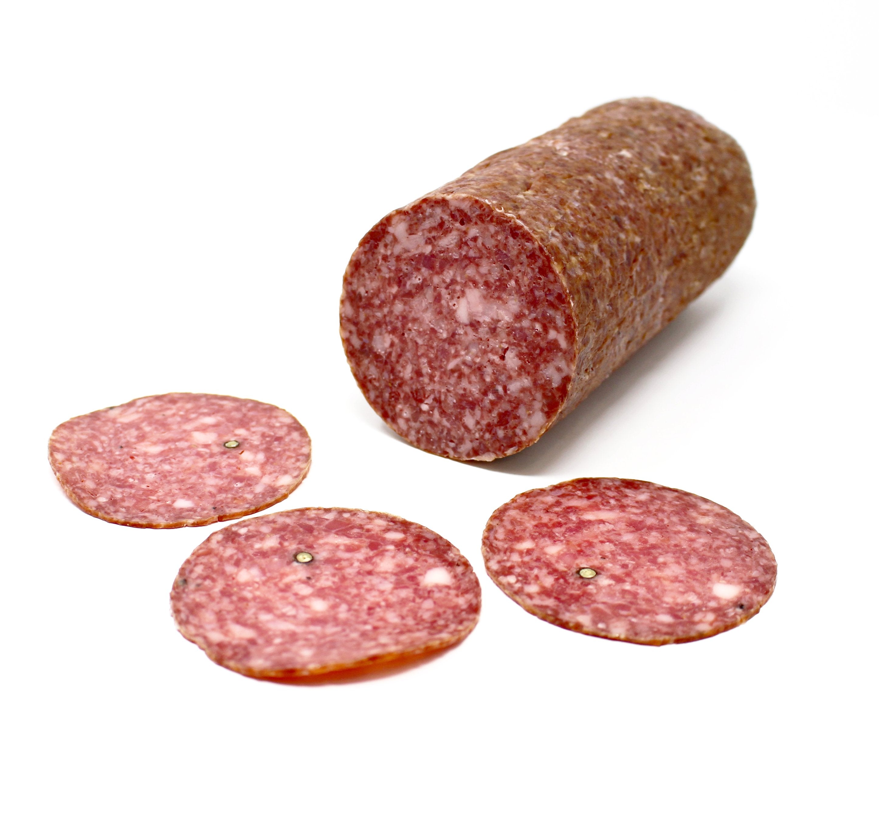 German Style Salami with Peppercorns - Curedandcultivated