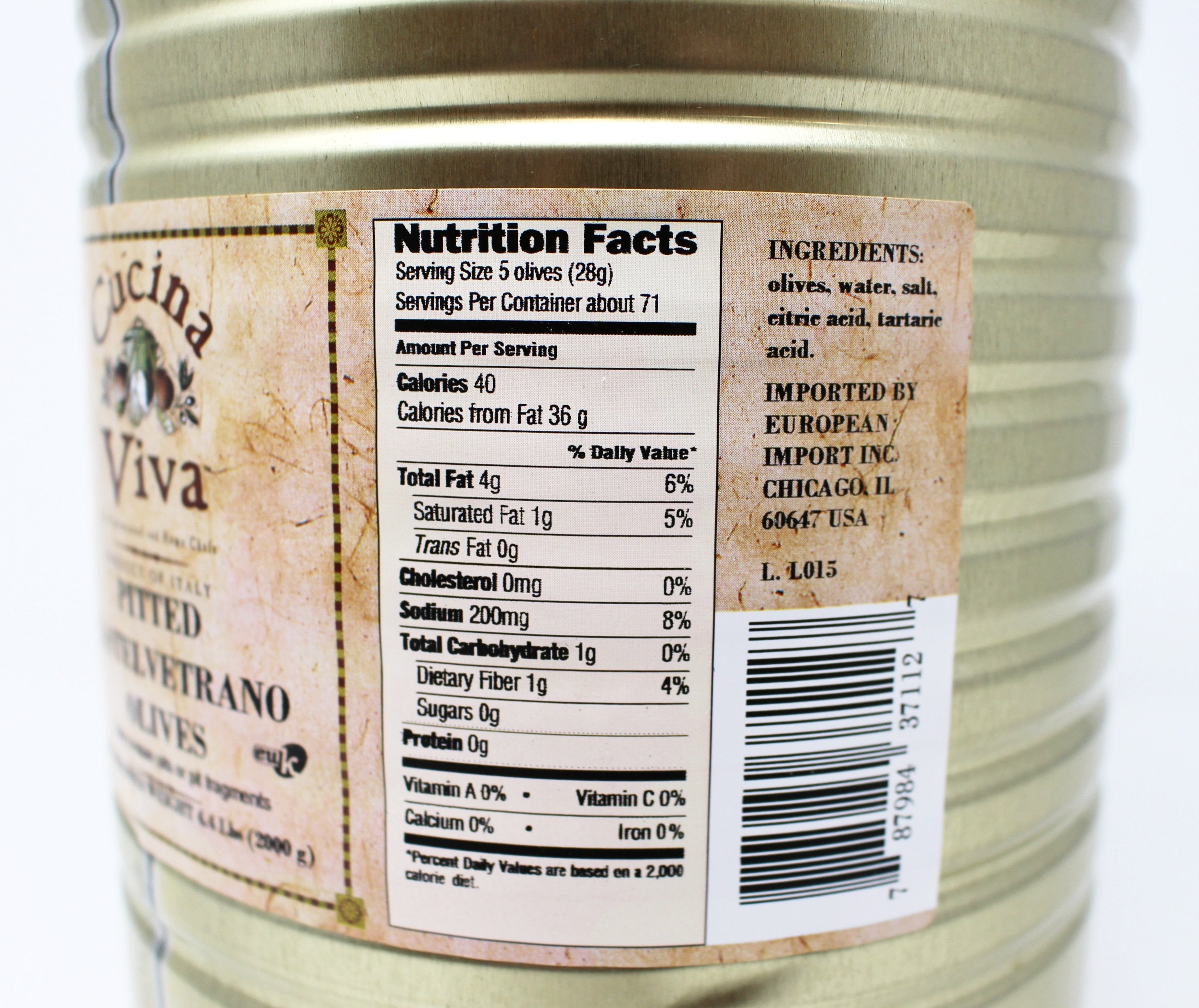 Castelvetrano Olives Pitted, 4.4 lb - Curedandcultivated