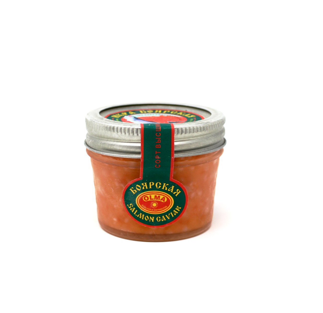 Boyarskaya Salmon Red Caviar, 4 oz - Curedandcultivated