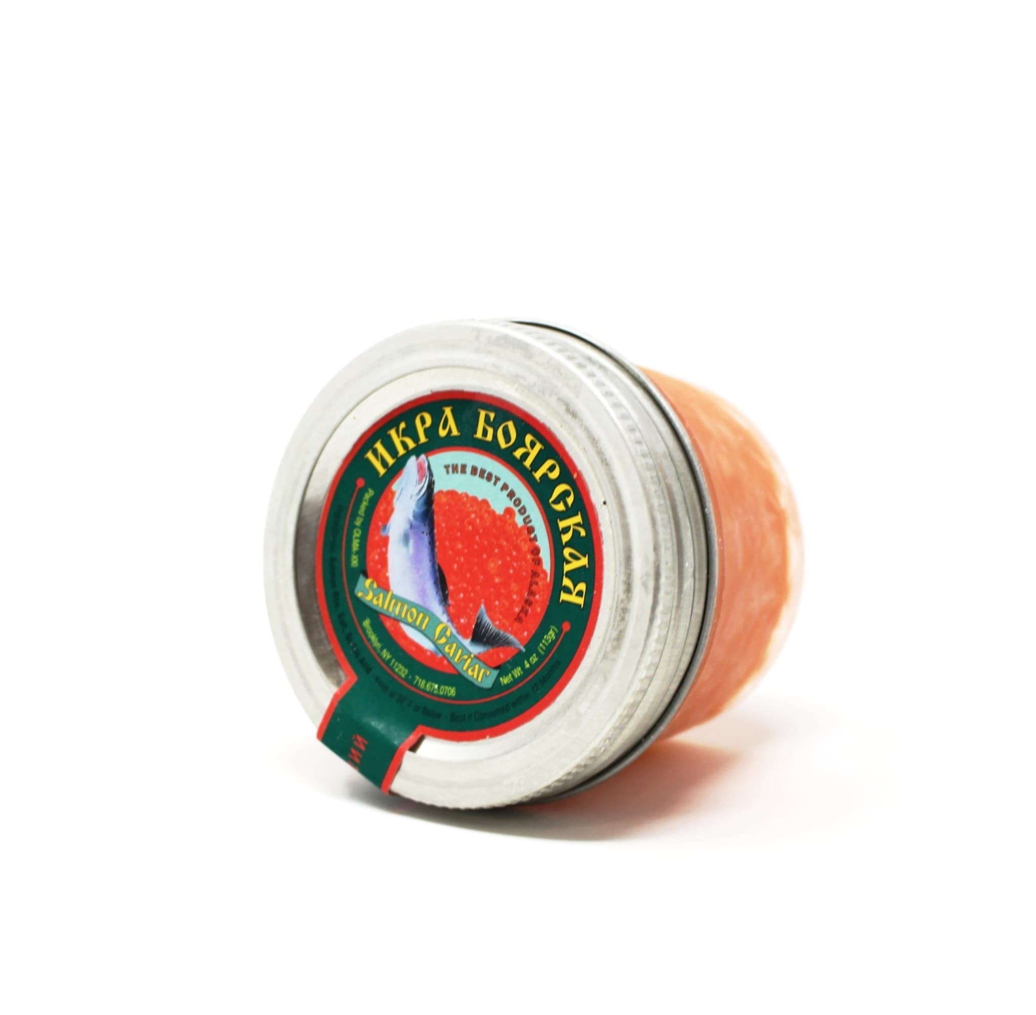Boyarskaya Salmon Red Caviar, 4 oz - Curedandcultivated