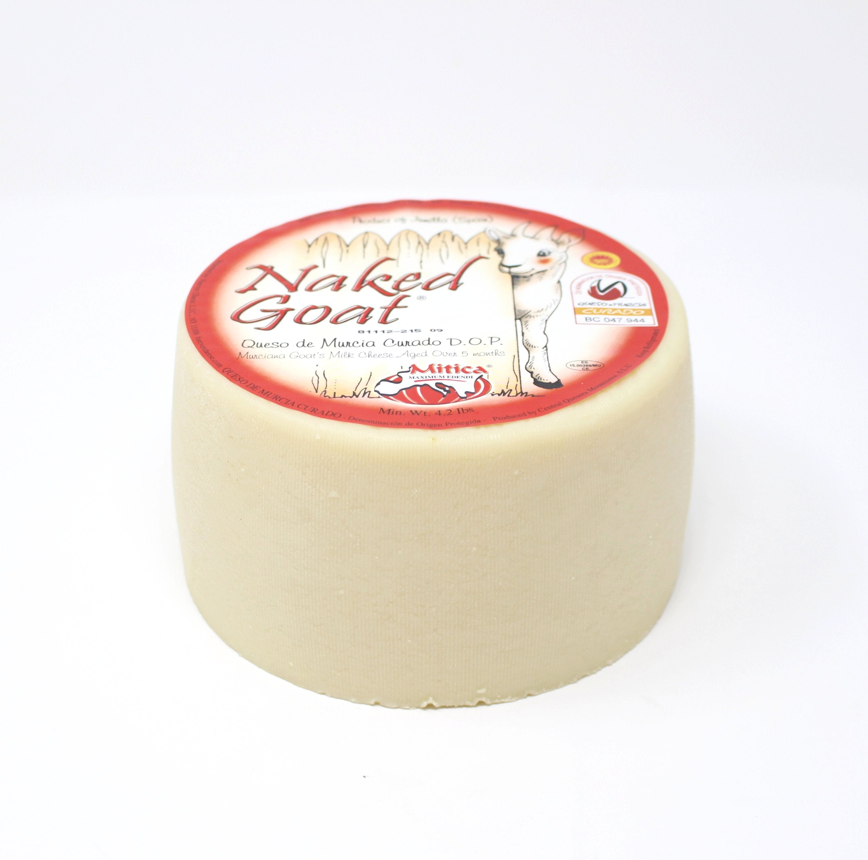 Naked Goat Queso de Murcia Curado - Curedandcultivated