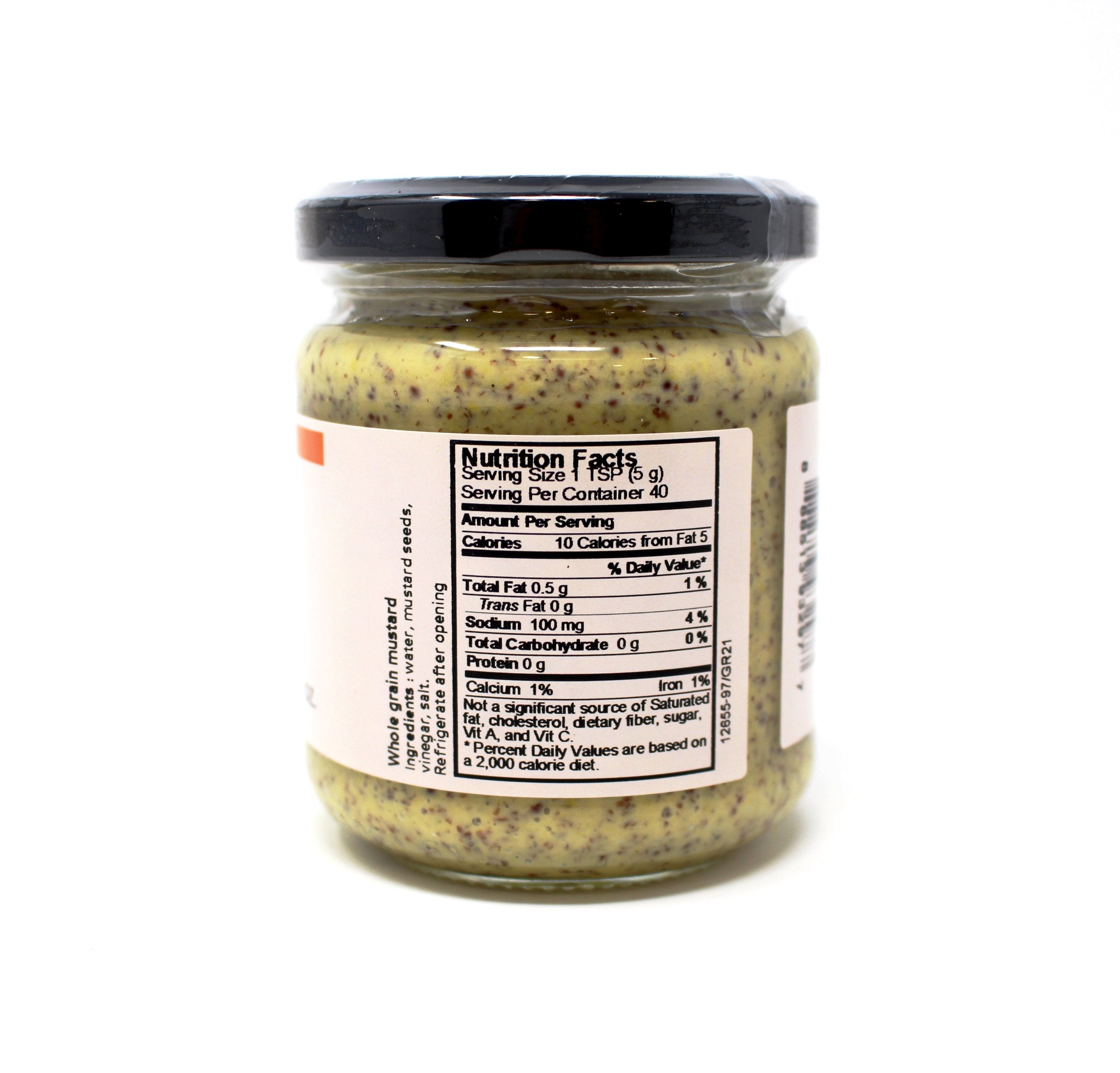 Beaufor Whole Grain Mustard, 7 oz - Curedandcultivated