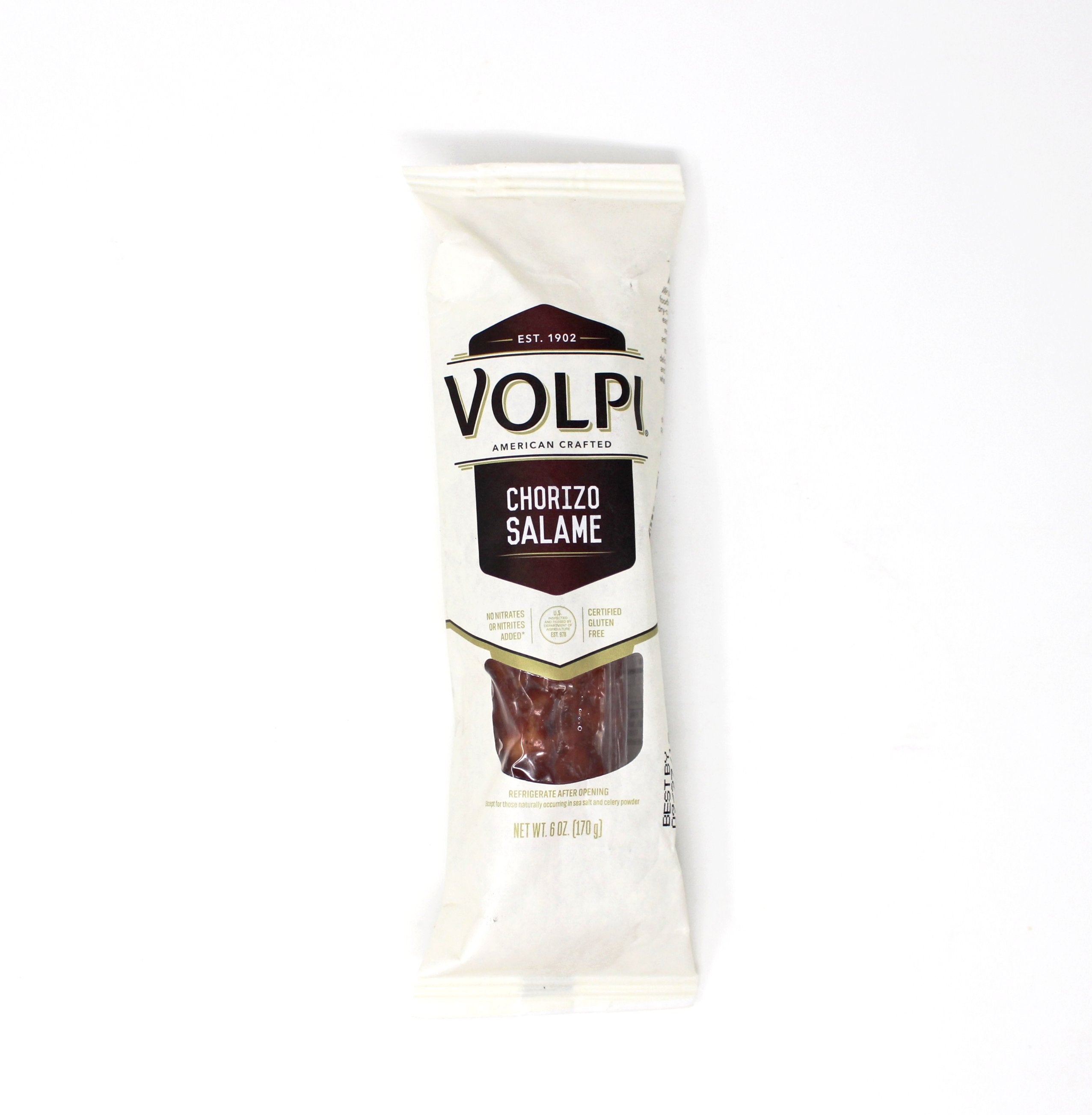 Chorizo Salame, 6 oz - Curedandcultivated