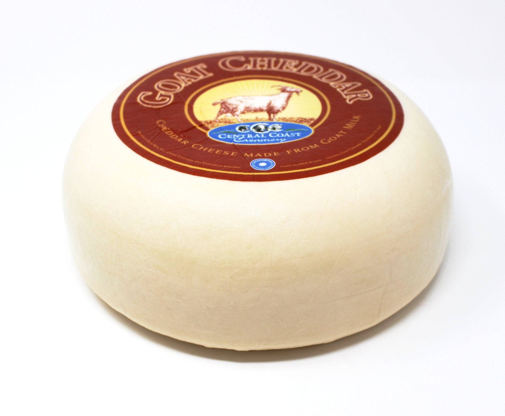 Central Coast Creamery Goat Cheddar - Curedandcultivated