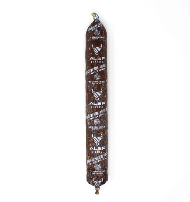 Dry Salami - Brussel "Braunschweyger" by Alef - Curedandcultivated