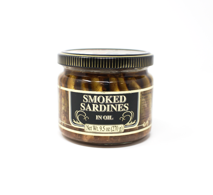 Riga Gold Smoked Sardines in Oil, 9.5oz - Curedandcultivated