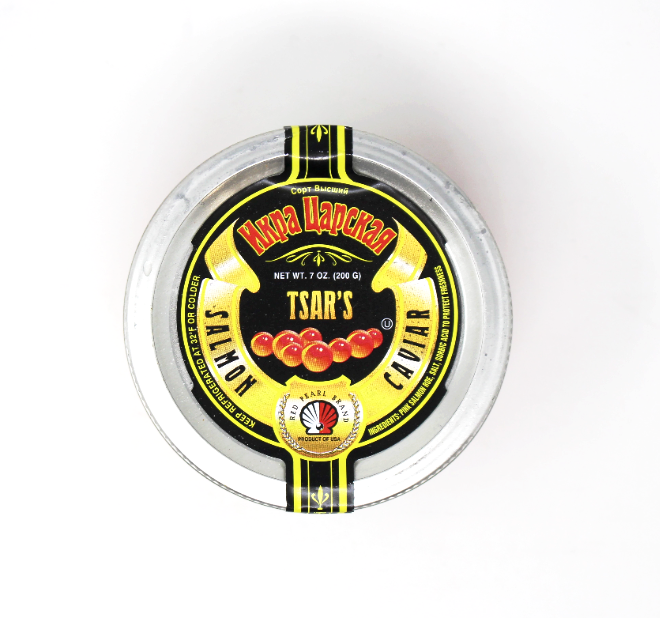 Tsar's Red Salmon Caviar, 7 oz - Curedandcultivated