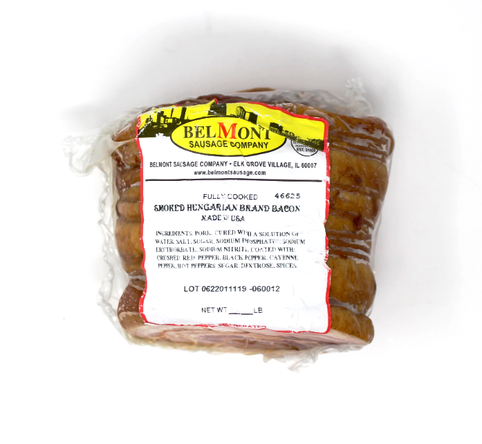 Rolled Hungarian Bacon Boczek Wegierski Belmont Sausage Paso Robles - Curedandcultivated