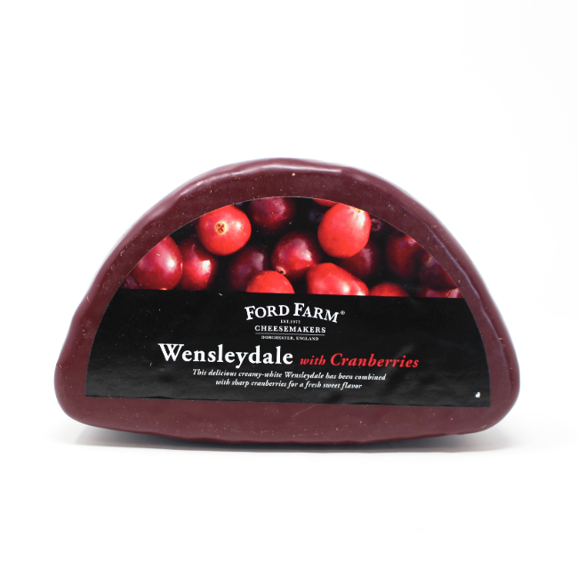 Wensleydale with Cranberries - Curedandcultivated
