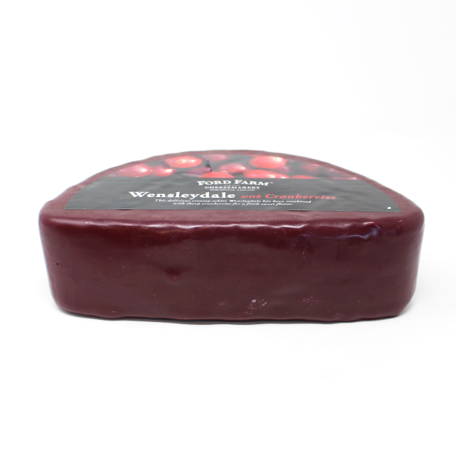 Wensleydale with Cranberries - Curedandcultivated