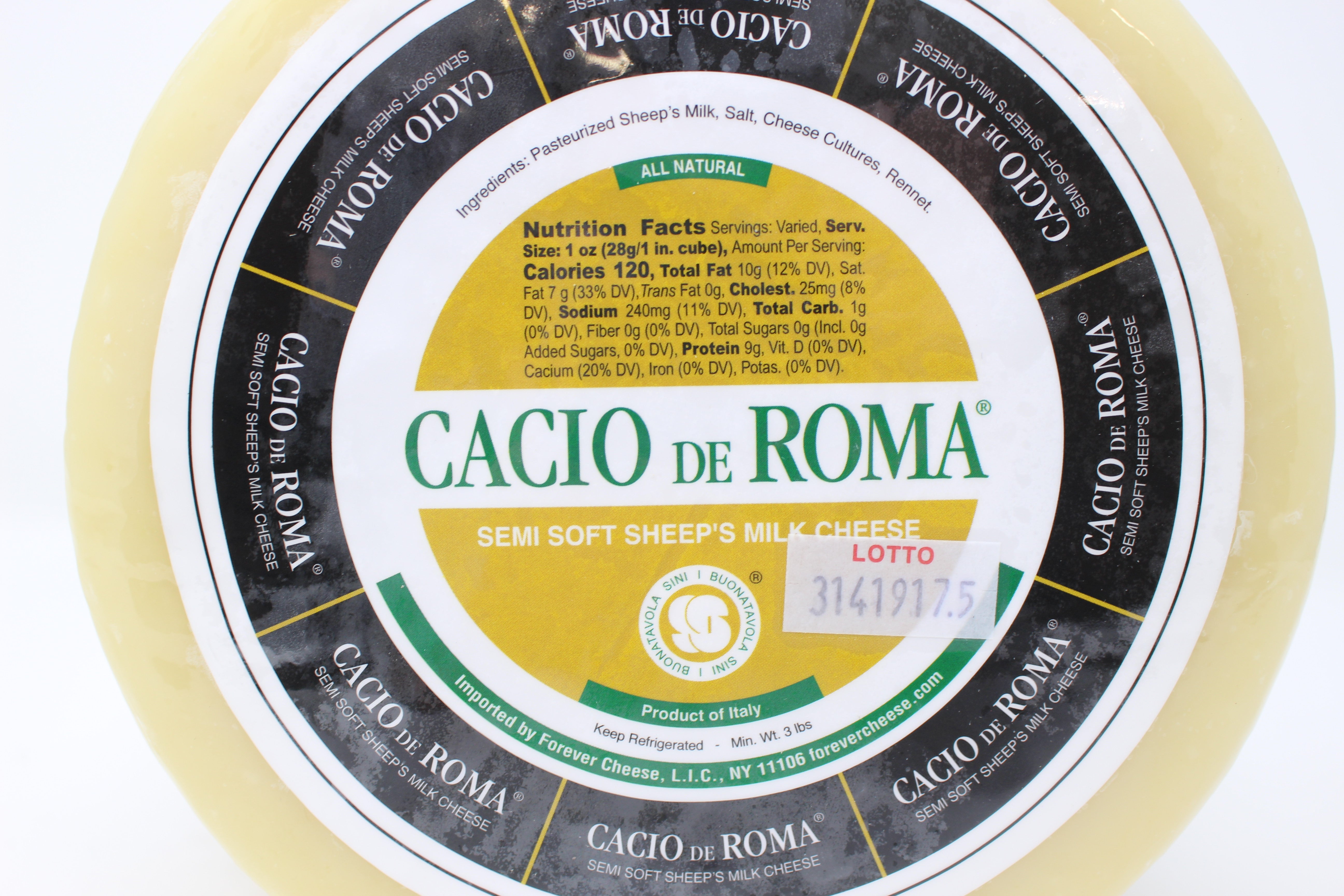 Cacio de Roma - Curedandcultivated
