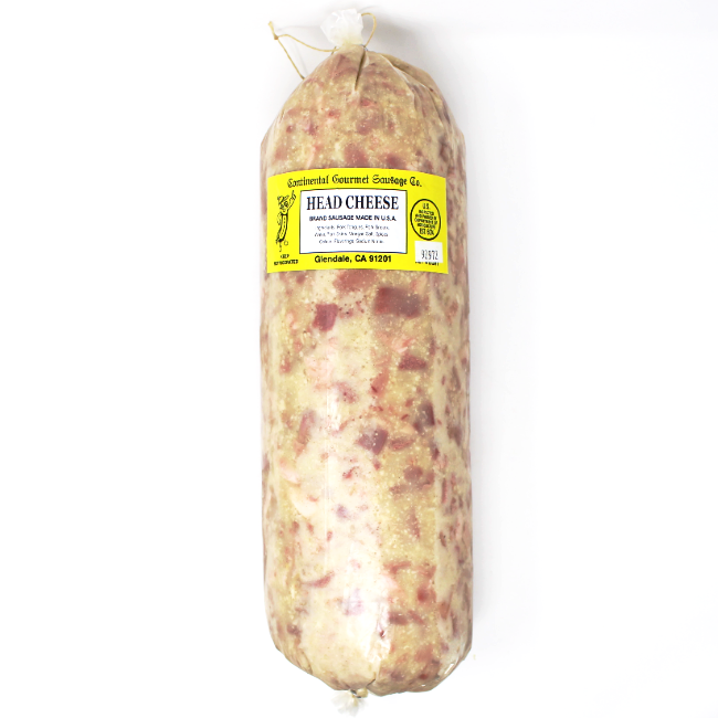 German Head Cheese Continental Gourmet Sausage Paso Robles - Curedandcultivated