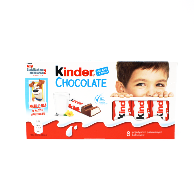 Kinder Chocolate, 100 gr. - Curedandcultivated