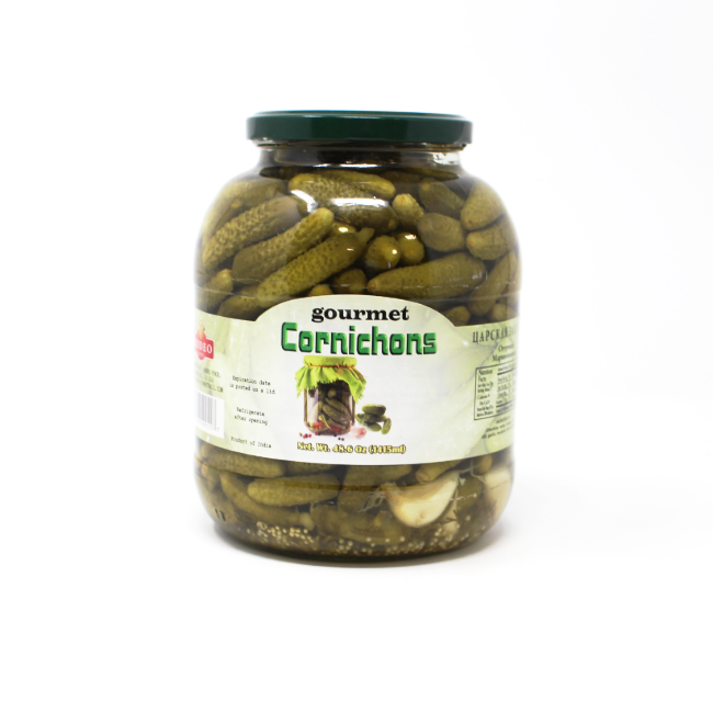 Cornichons, 46.8 oz - Curedandcultivated