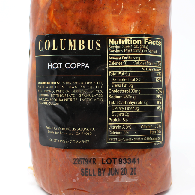 Coppa Hot Columbus - Curedandcultivated