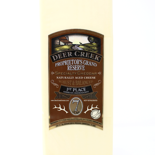Deer Creek 7 Year Cheddar - Curedandcultivated