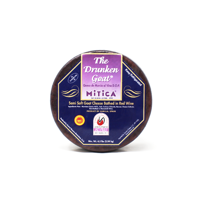 Drunken Goat - Wine Washed Goat Cheese - Curedandcultivated