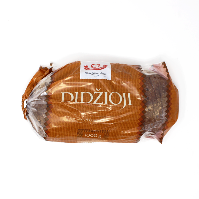 Didzioji Dark Rye Bread - Curedandcultivated