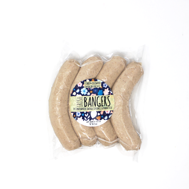 Irish Bangers, 15 oz. - Curedandcultivated