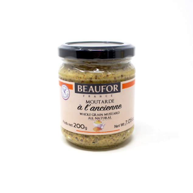 Beaufor Whole Grain Mustard - Curedandcultivated