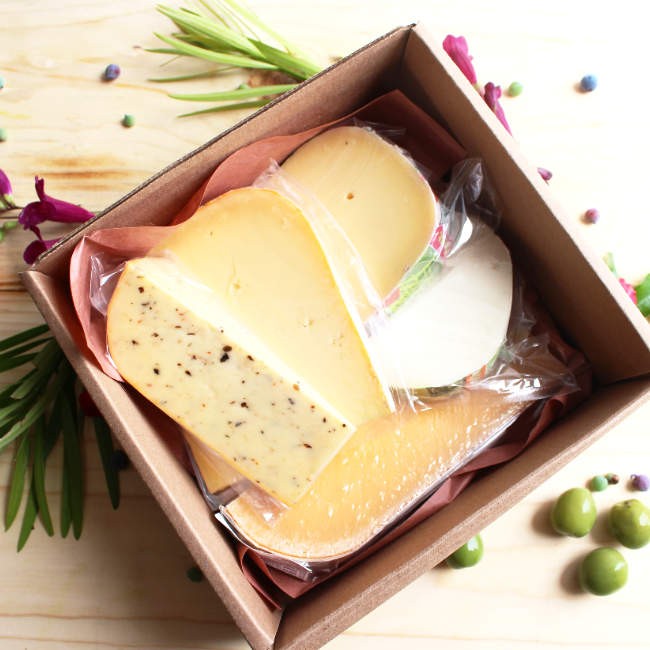Gouda Cheese Gift Box - Curedandcultivated
