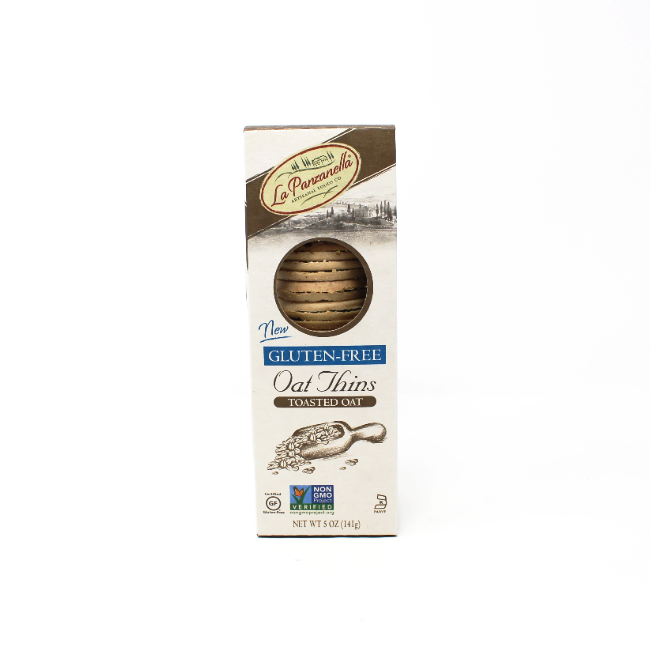 La Panzanella Oat Thins GF - Curedandcultivated