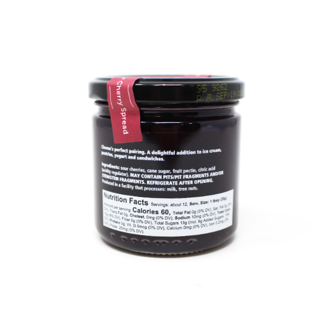 Sour Cherry Spread Divina, 9 oz - Curedandcultivated