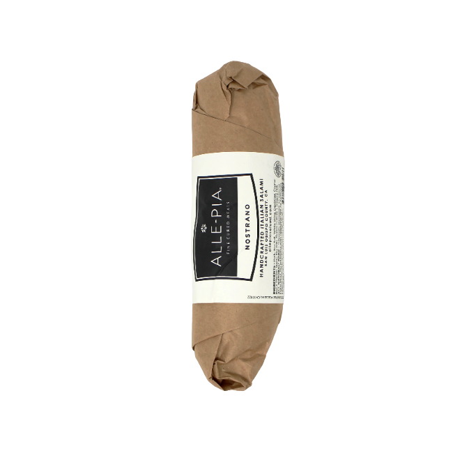 Nostrano Italian Salami, 10 oz - Curedandcultivated