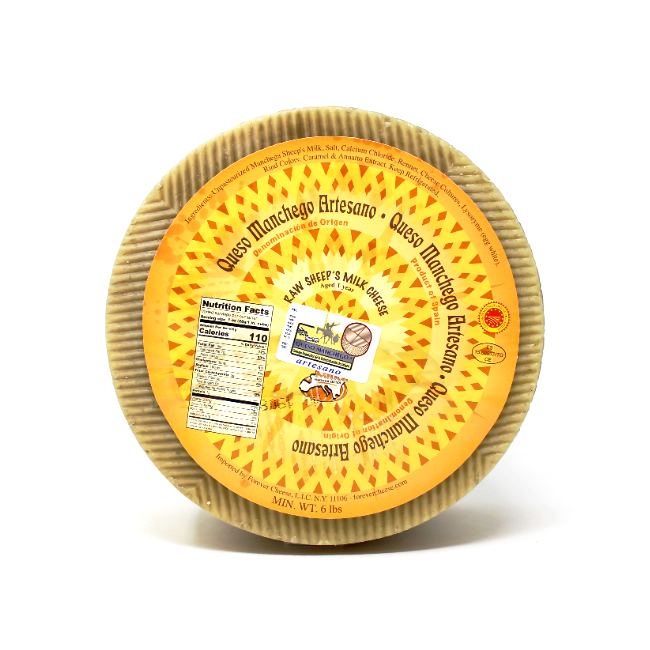 Manchego Cheese by Mitica Aged 12 month - Curedandcultivated