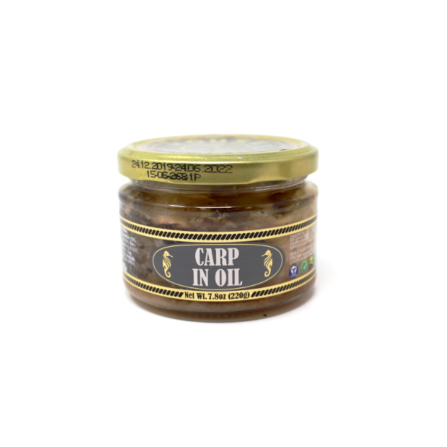 House of Fish Carp In Oil, 8.1oz - Curedandcultivated