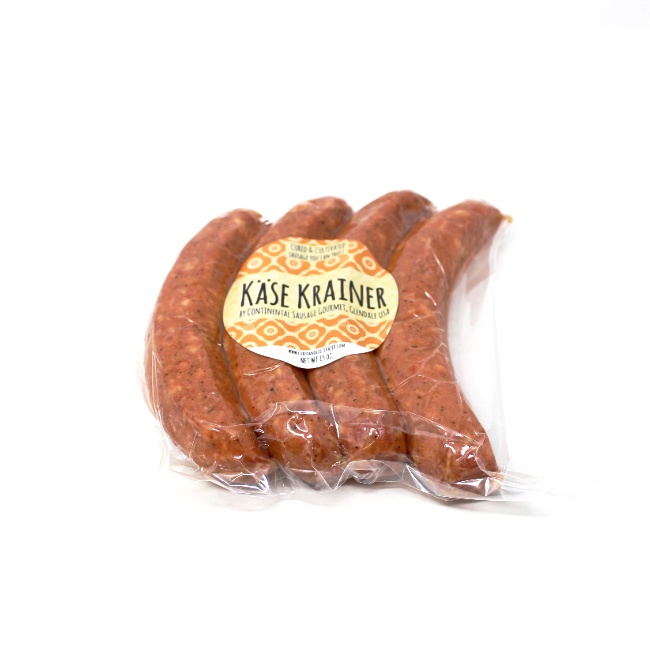 German Kasekrainer Sausage by Continental - Curedandcultivated