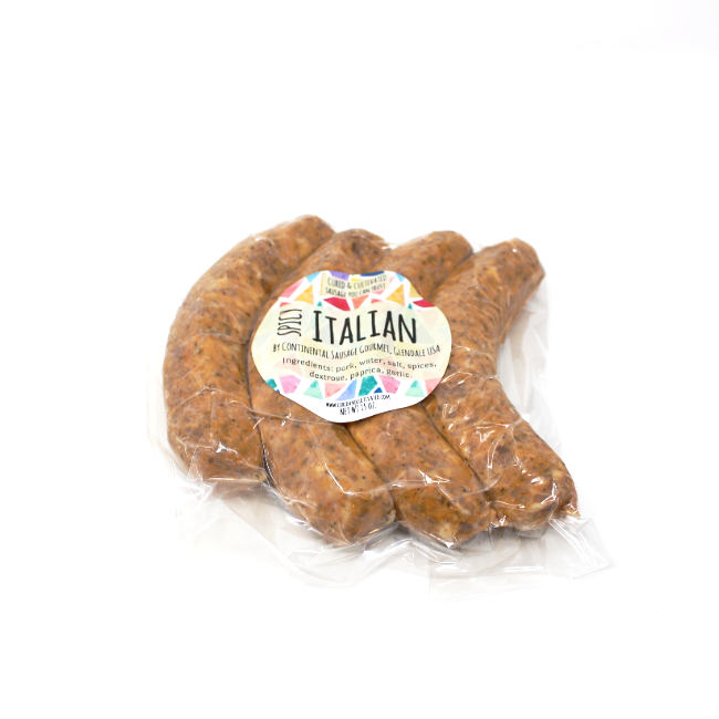 Spicy Italian Sausage Continental Gourmet - Curedandcultivated