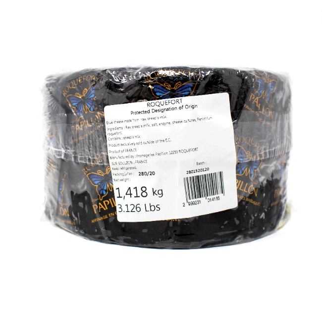 Papillon Roquefort PDO Blue cheese France - Curedandcultivated