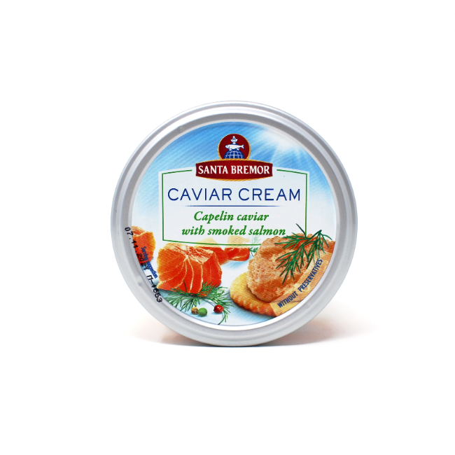 Santa Bremor Caviar Cream - Salmon, 6.35 oz - Curedandcultivated
