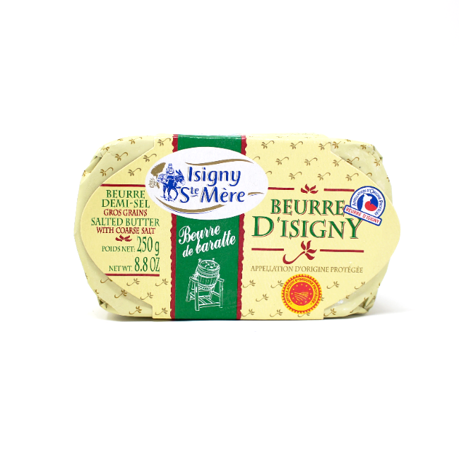 Beurre de D'Isigny Salted Butter France - Curedandcultivated