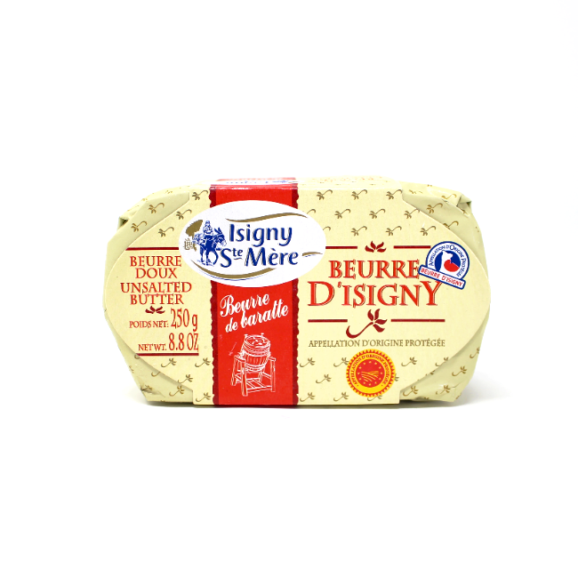 Beurre de D'Isigny unsalted Butter France - Curedandcultivated