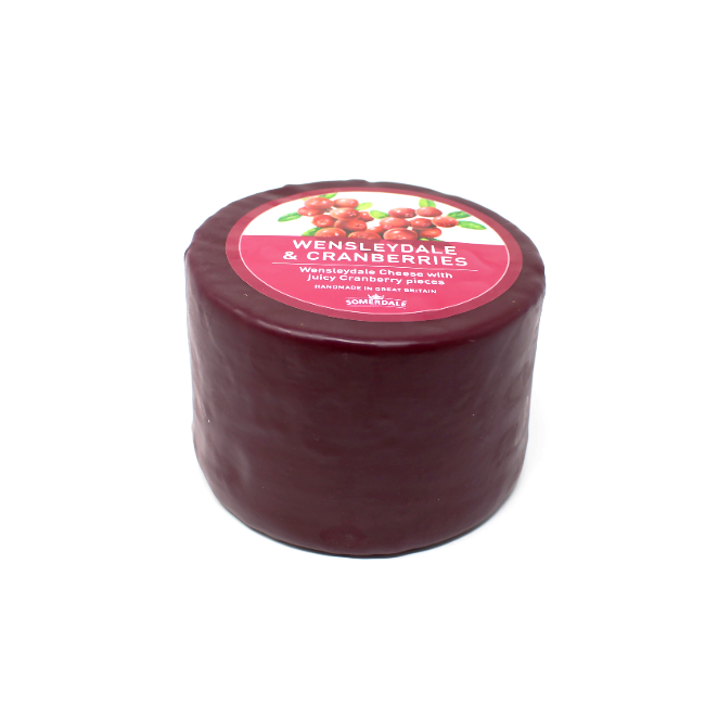Somerdale Wensleydale with Cranberries cheese - Curedandcultivated