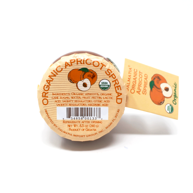 Dalmatia Organic Apricot Spread, 8.5 oz - Curedandcultivated