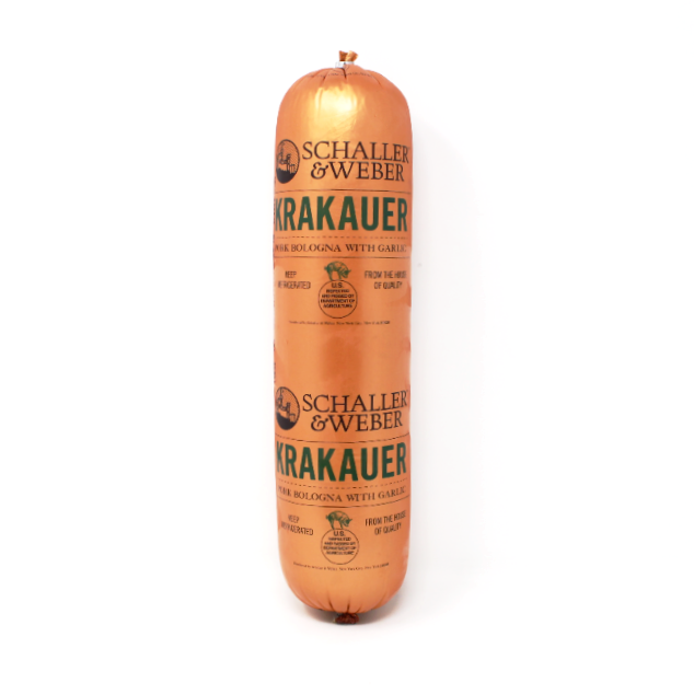 Krakauer garlic bologna Schaller Weber - Curedandcultivated