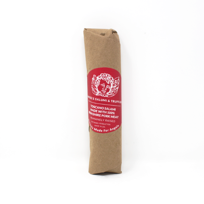 Angel's Toscano Salami, 5.5 oz. - Curedandcultivated