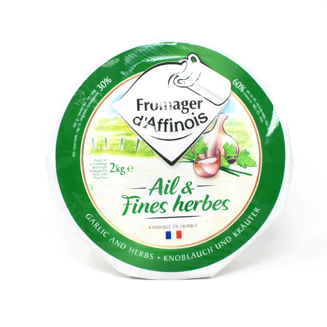 Fromager d'Affinois Garlic and Herbs French Brie cheese - Curedandcultivated
